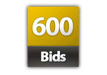 600 Bid Pack!