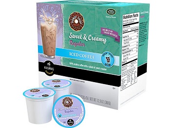 Keurig Donut Shop Sweet & Creamy Iced Coffee K-Cups (16-Pack)