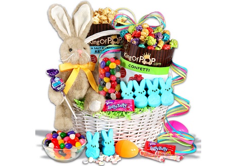 Classic Easter Bunny Gift Basket