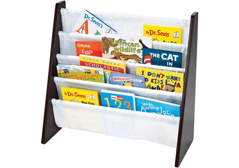 Tot Tutors Book Rack, Espresso