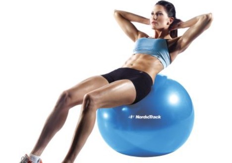 NordicTrack 65 cm Exercise Ball (Blue)