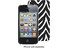 Macbeth Hard Shell Case for iPhone 4/4S (Black Zebra)