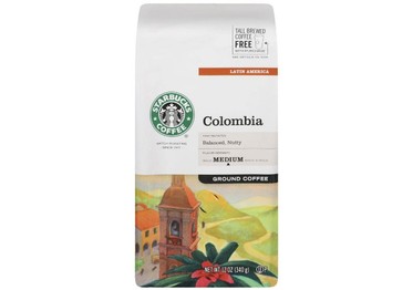 Starbucks Colombia Ground Coffee, 12 oz