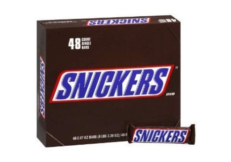 Snickers Candy Bar 1.86 oz (Pack of 48)