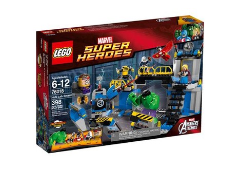 LEGO Super Heroes Hulk Lab Smash Play Set