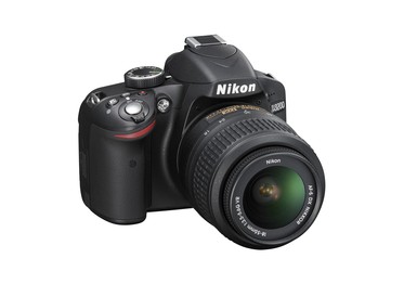 Nikon D3200 DSLR Camera Kit, Black